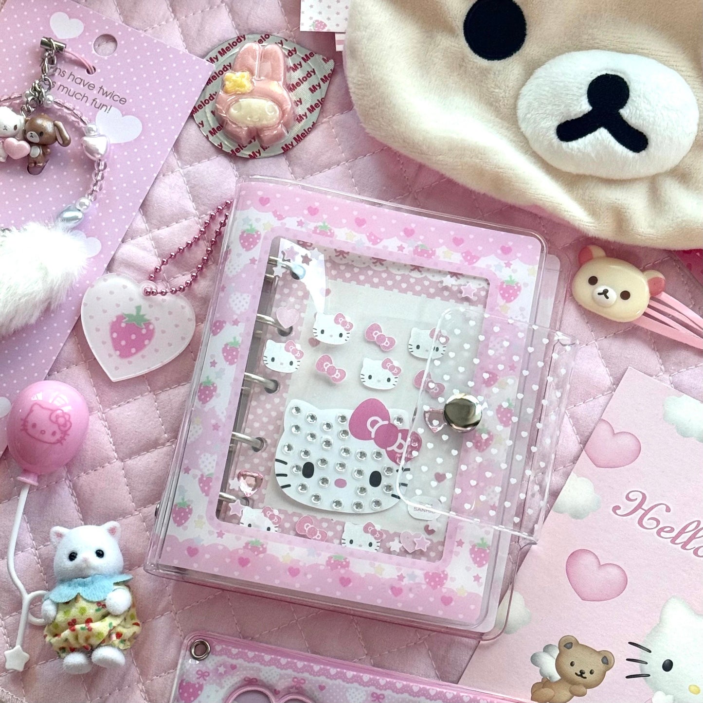 YummyList ♡ M5 Binder Cover Pink