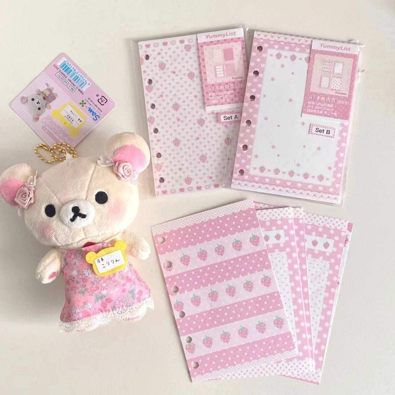 YummyList ♡ A7 Binder Refill Sheets (30pcs)