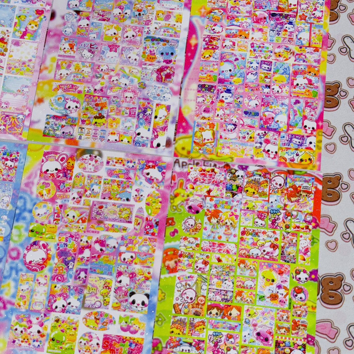 Sticker sheets 10pcs