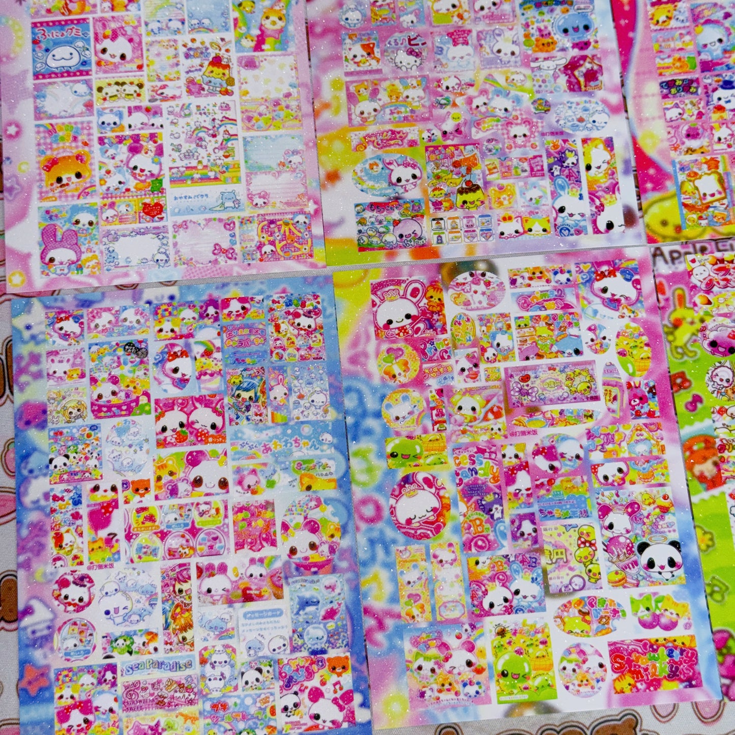 Sticker sheets 10pcs