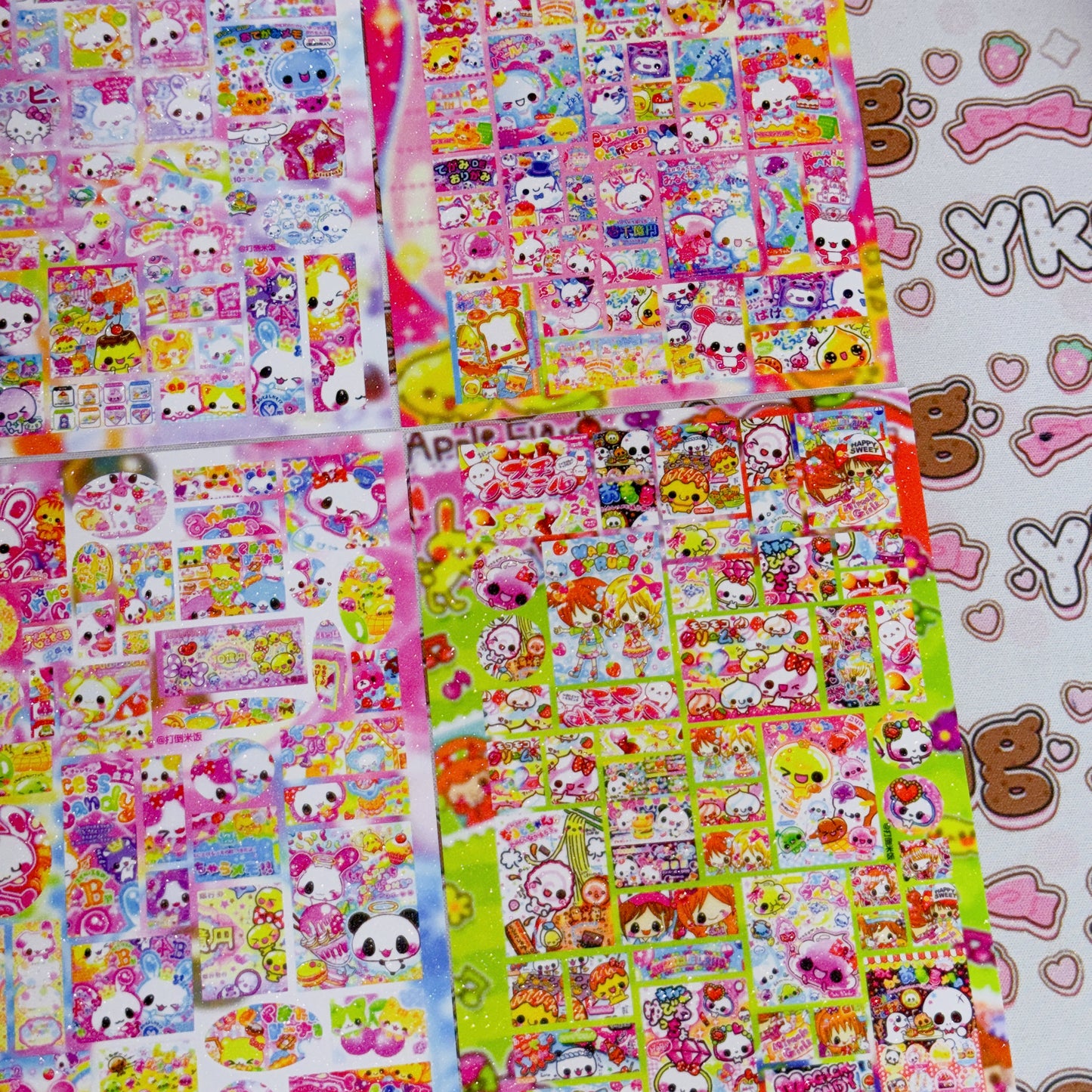Sticker sheets 10pcs