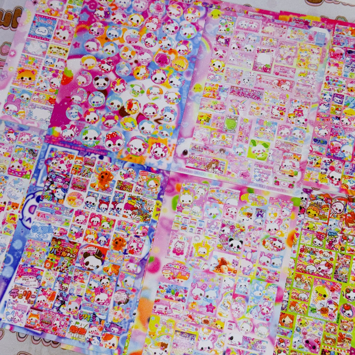 Sticker sheets 10pcs