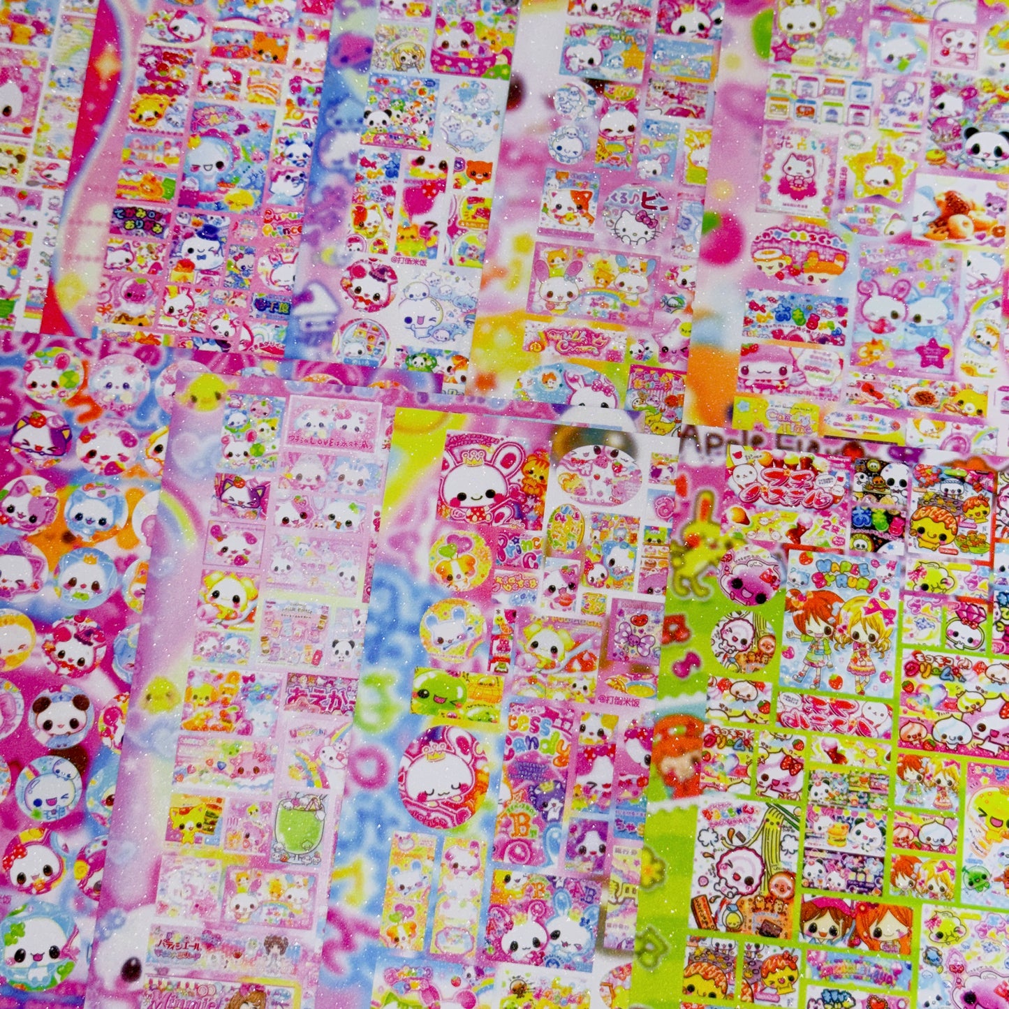 Sticker sheets 10pcs