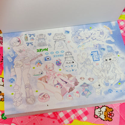 Sticker Book ♡ 32 pages
