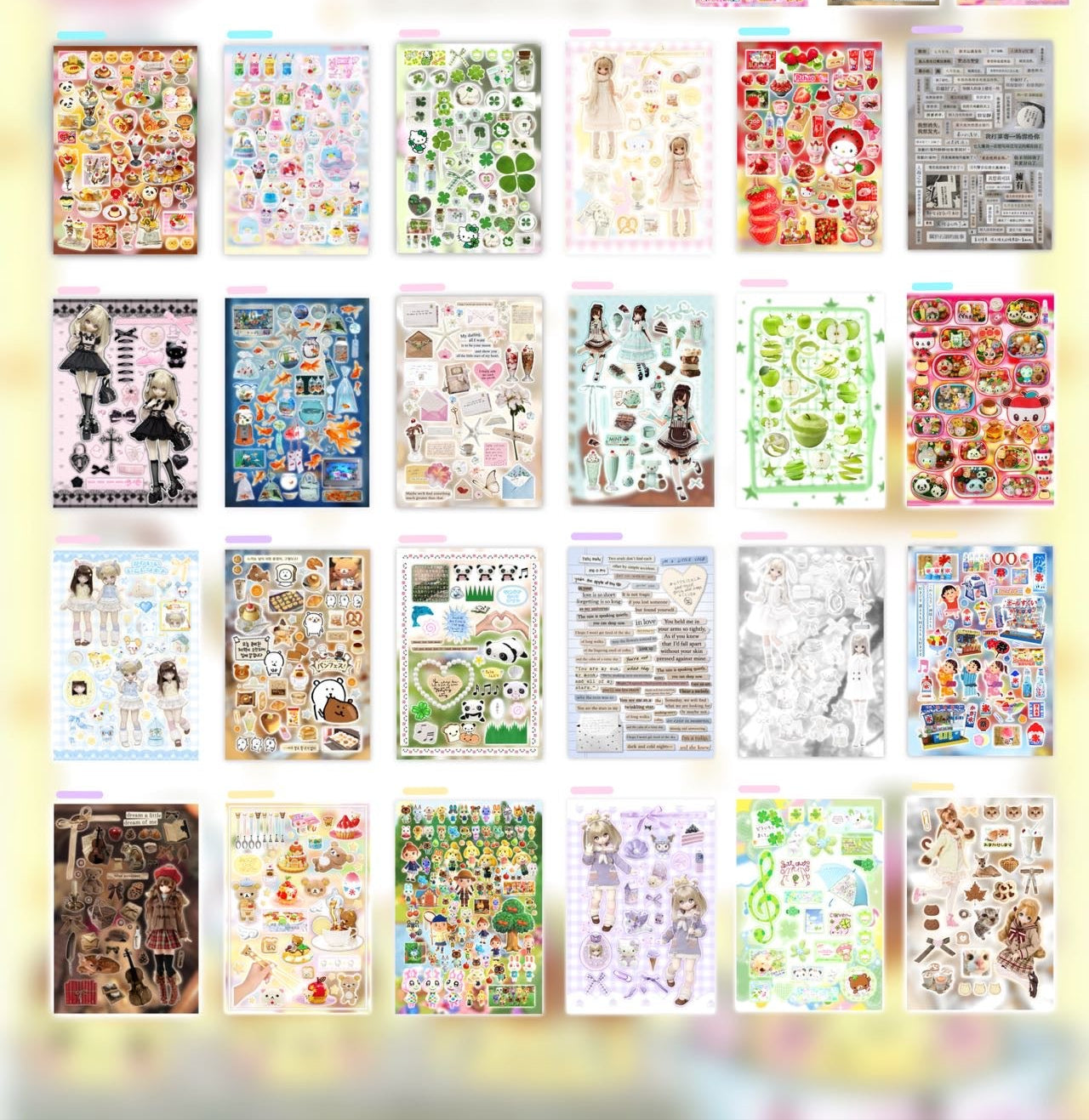Sticker Book ♡ 33 pages