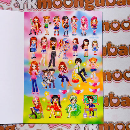 Sticker Book ♡  44 pages