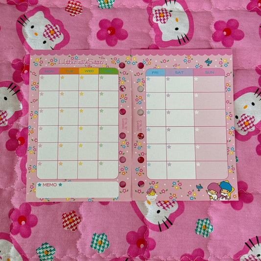 ♡ A7 Binder Refill Sheets 10 pcs