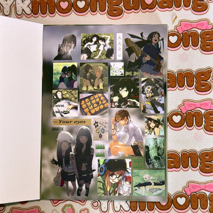 Sticker Book ♡ 50 pages (defect, loose binding)