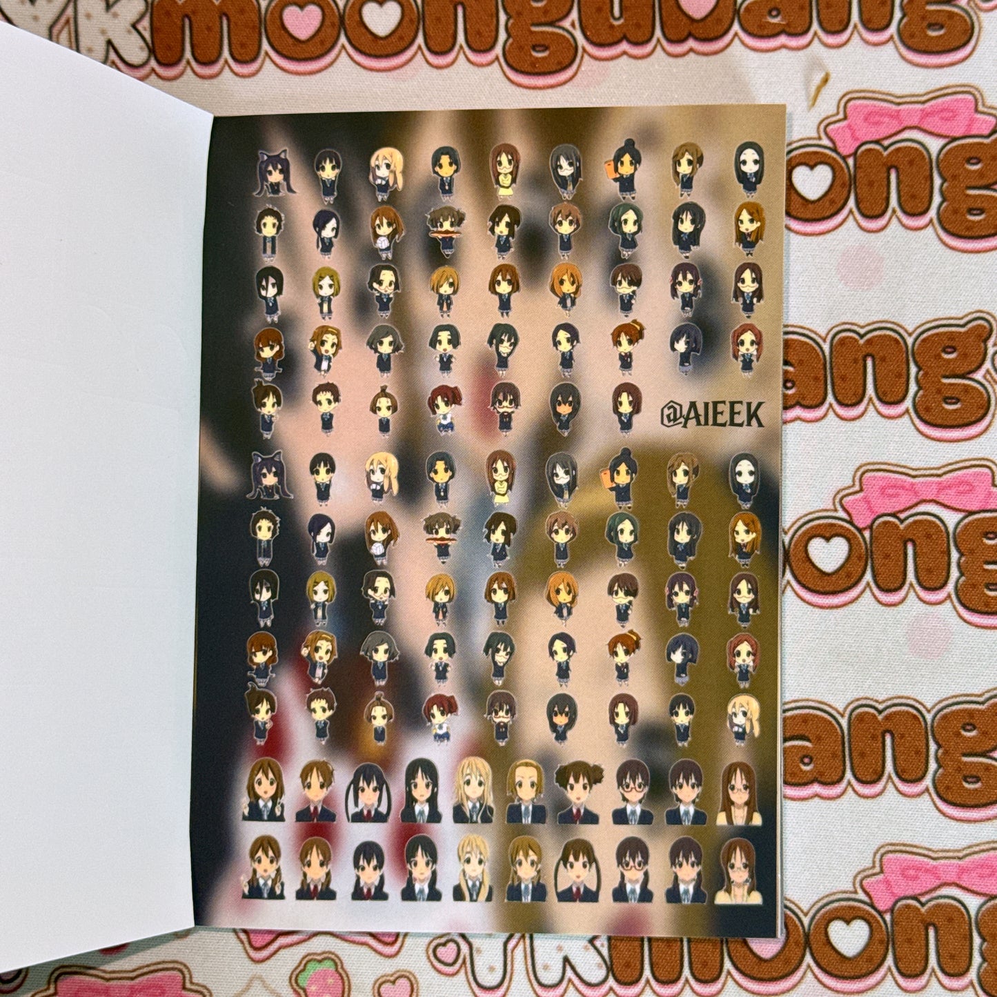 Sticker Book ♡ 50 pages (defect, loose binding)