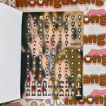 Sticker Book ♡ 50 pages (defect, loose binding)