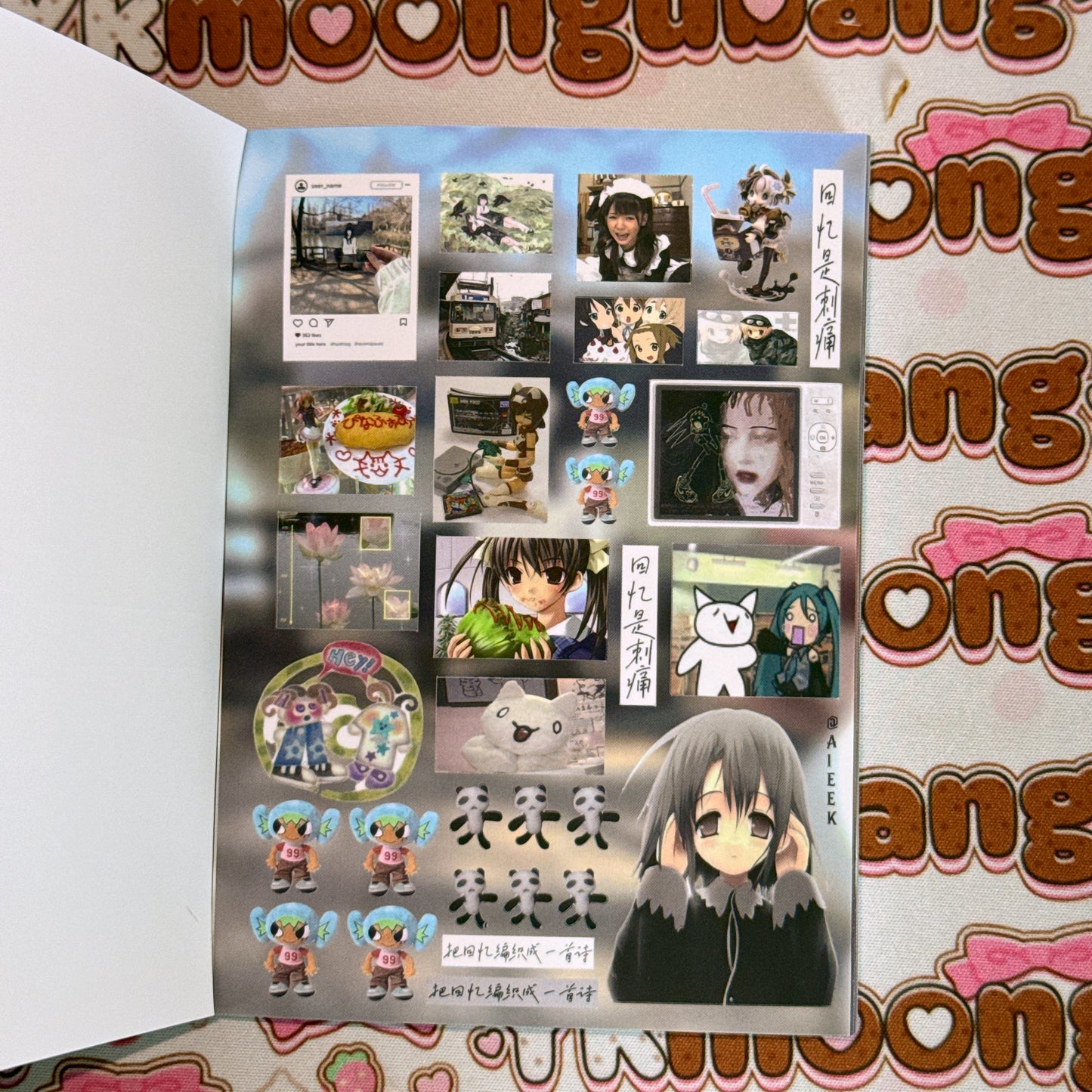 Sticker Book ♡ 50 pages (defect, loose binding)
