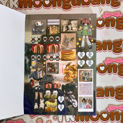Sticker Book ♡ 50 pages (defect, loose binding)