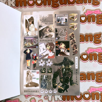 Sticker Book ♡ 50 pages (defect, loose binding)