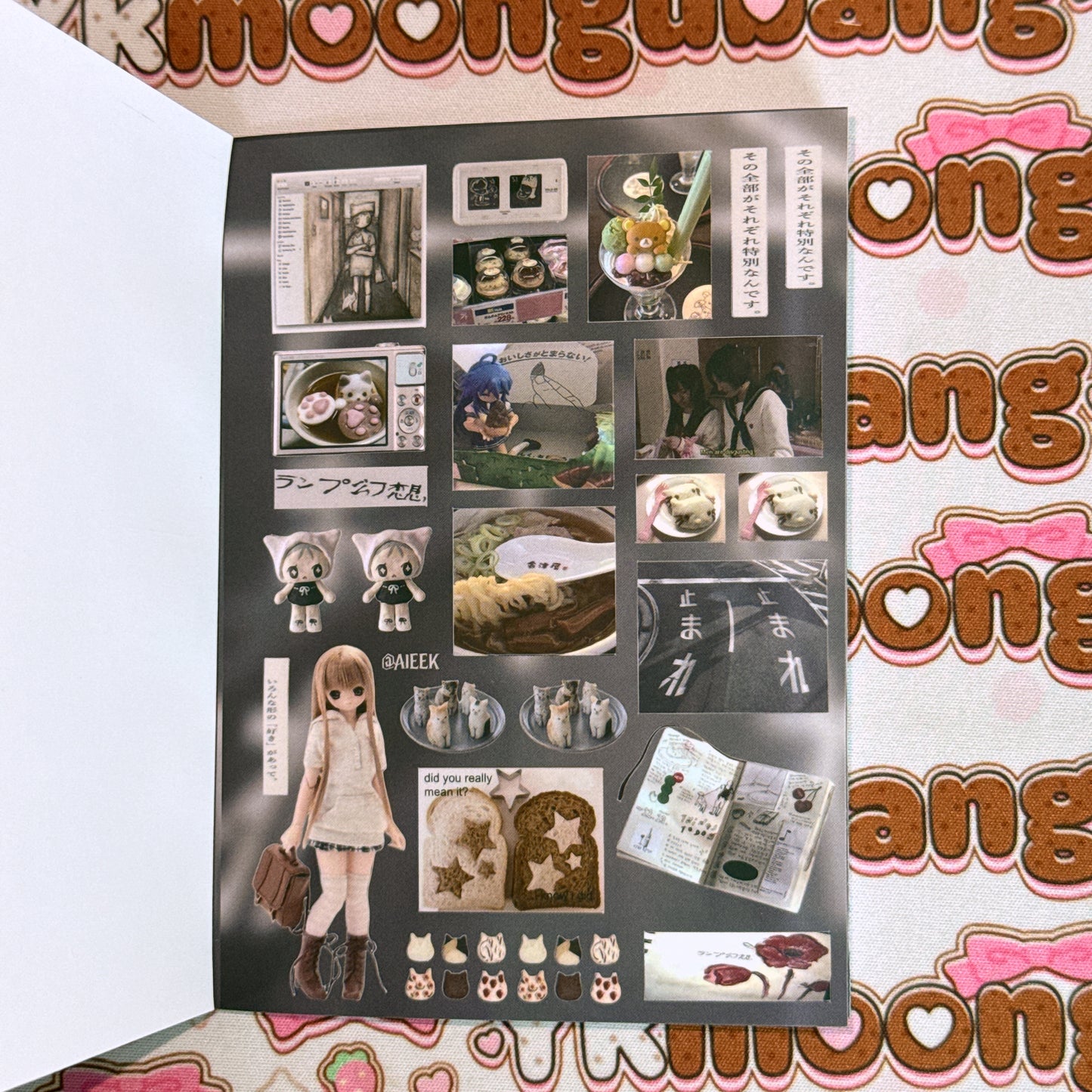 Sticker Book ♡ 50 pages (defect, loose binding)