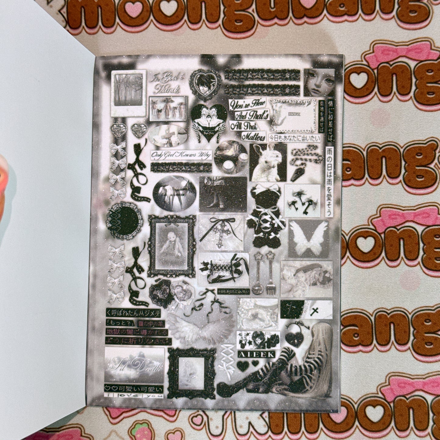 Sticker Book ♡ 50 pages (defect, loose binding)