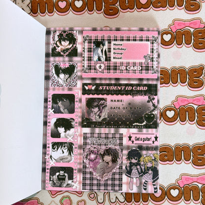 Sticker Book ♡ 50 pages (defect, loose binding)