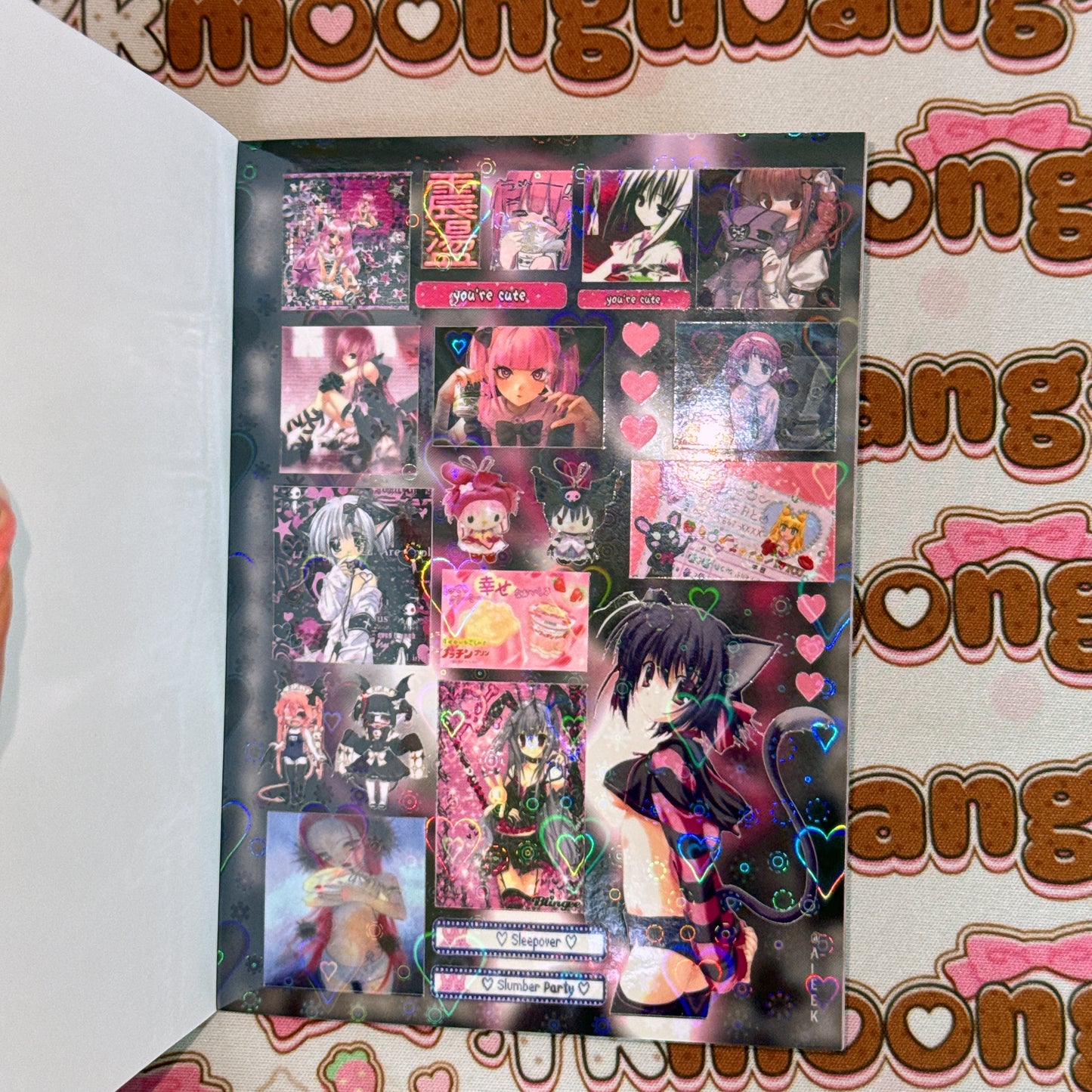 Sticker Book ♡ 50 pages (defect, loose binding)