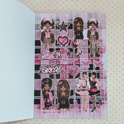 Sticker Book ♡  30 pages