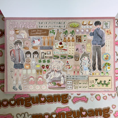 sticker book 28 pages A5 size