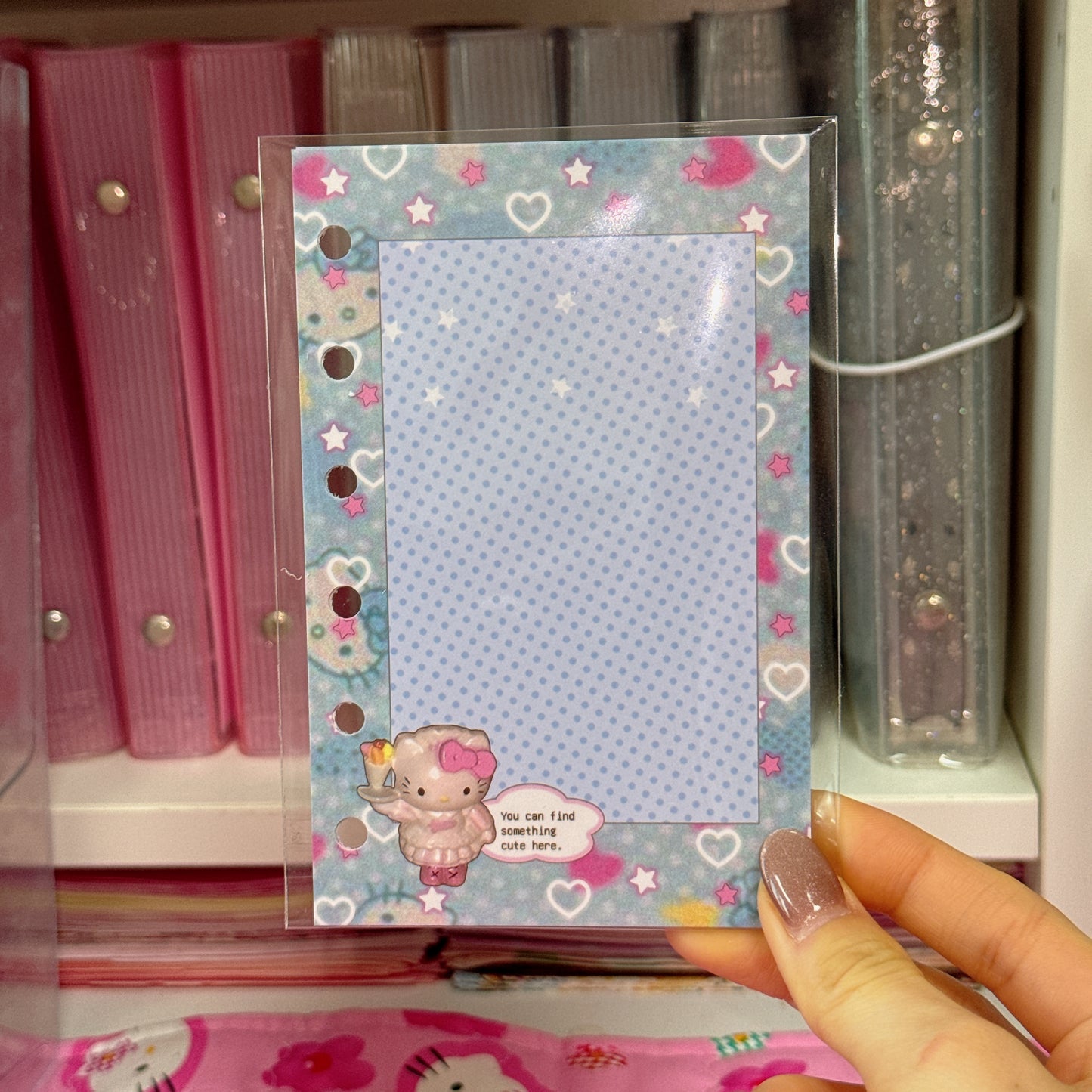 ♡ Kitty A7 Refill Sheet (2pcs)