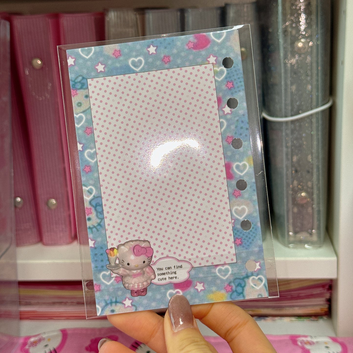♡ Kitty A7 Refill Sheet (2pcs)