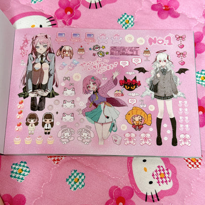 Sticker Book ♡ 36 pages