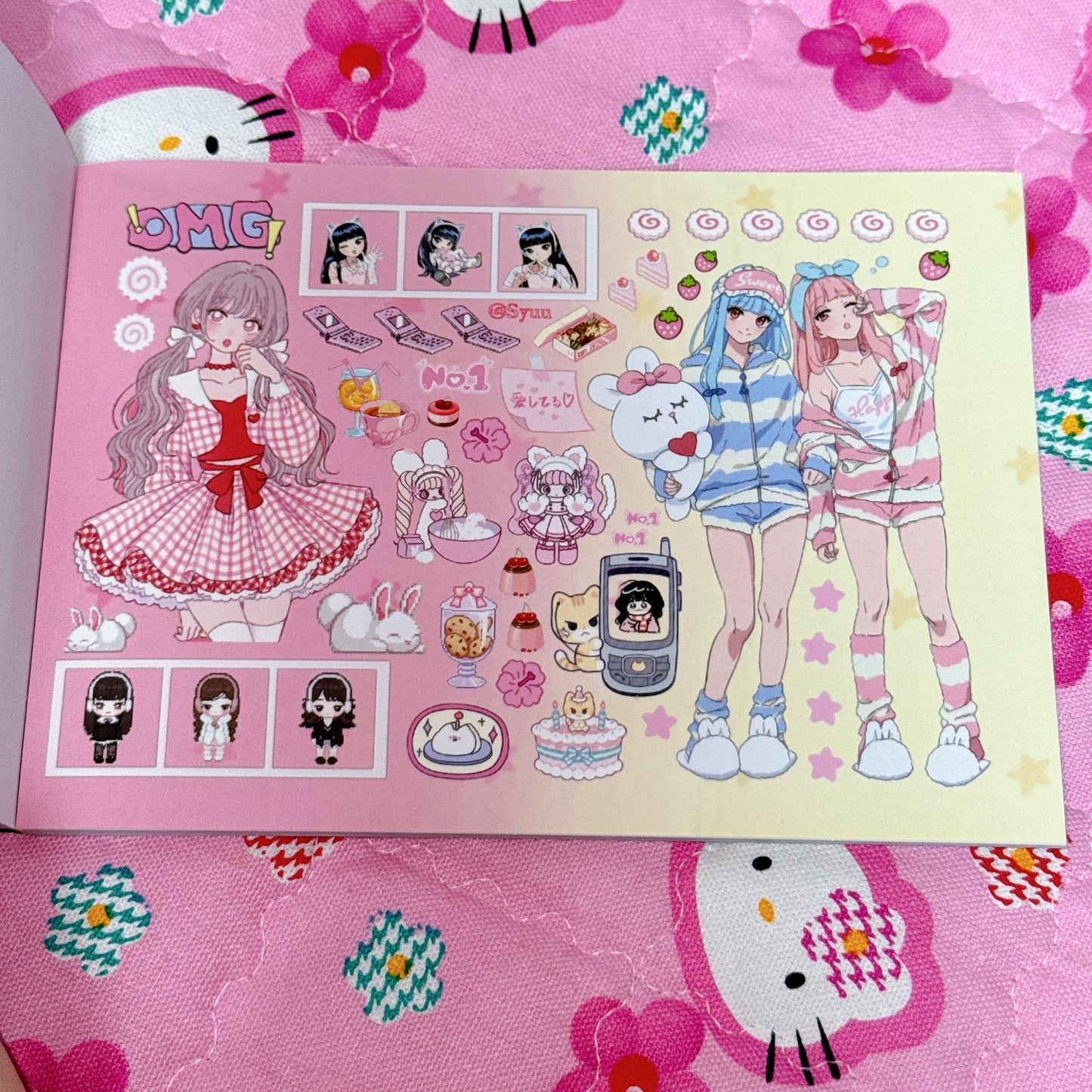 Sticker Book ♡ 36 pages