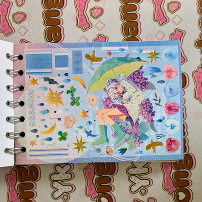 sticker book 50 pages