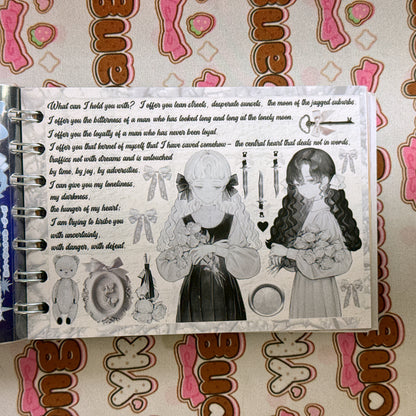 sticker book 50 pages