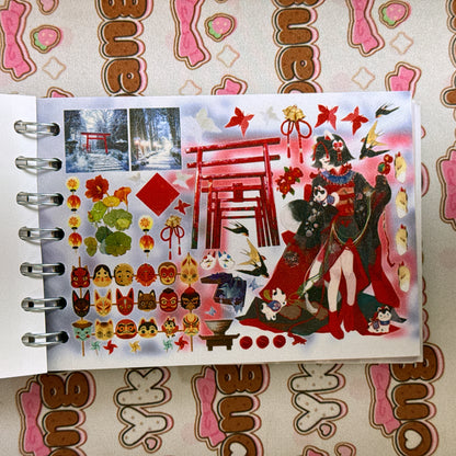 sticker book 50 pages