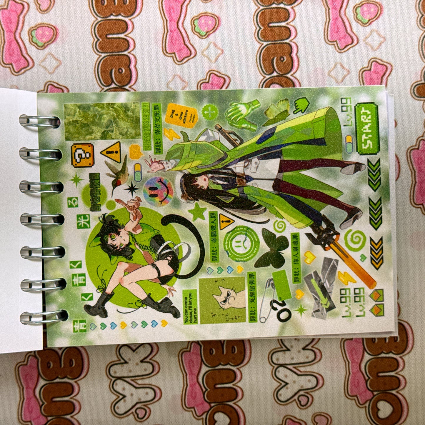 sticker book 50 pages