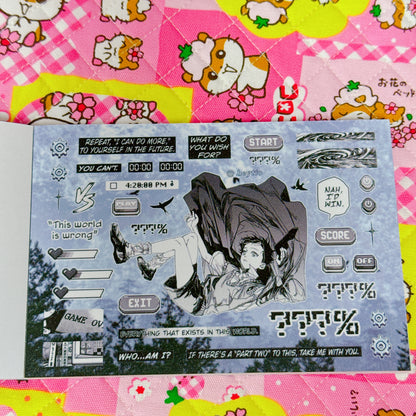 Sticker Book ♡ 35 pages