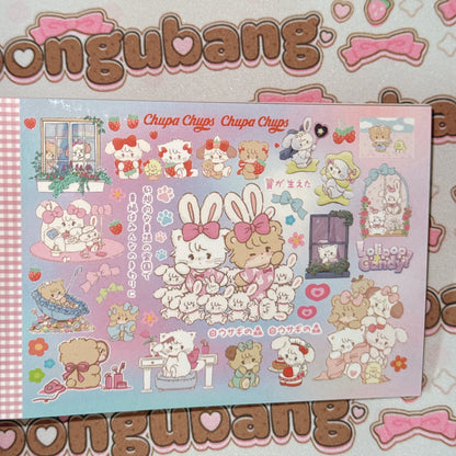 Sticker Book ♡ 34 pages