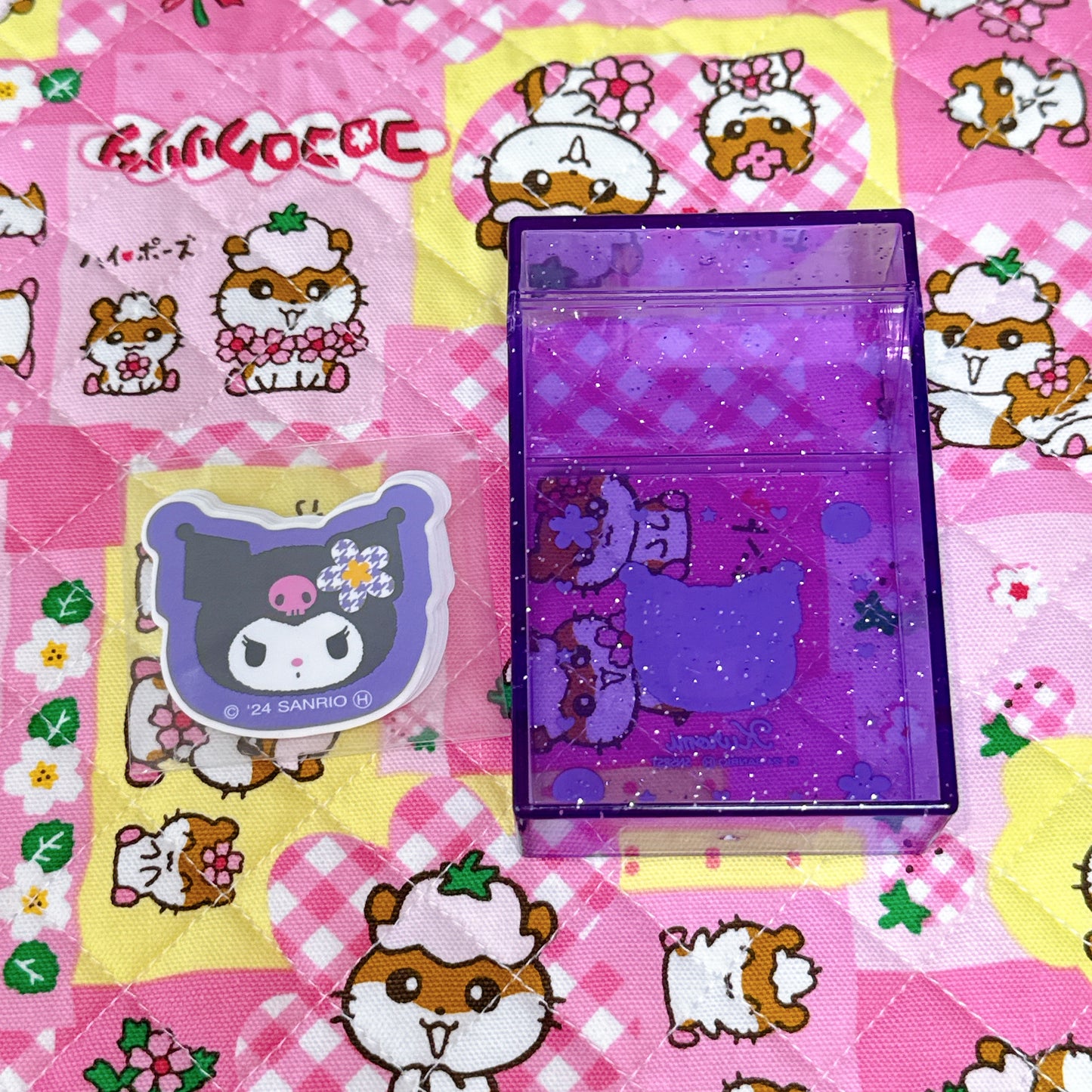 ♡ Sanrio Kuromi Case + Stickers