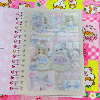 Sticker Book ♡ 30 pages (transparent sand)