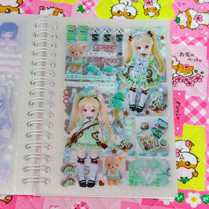 Sticker Book ♡ 30 pages (transparent sand)