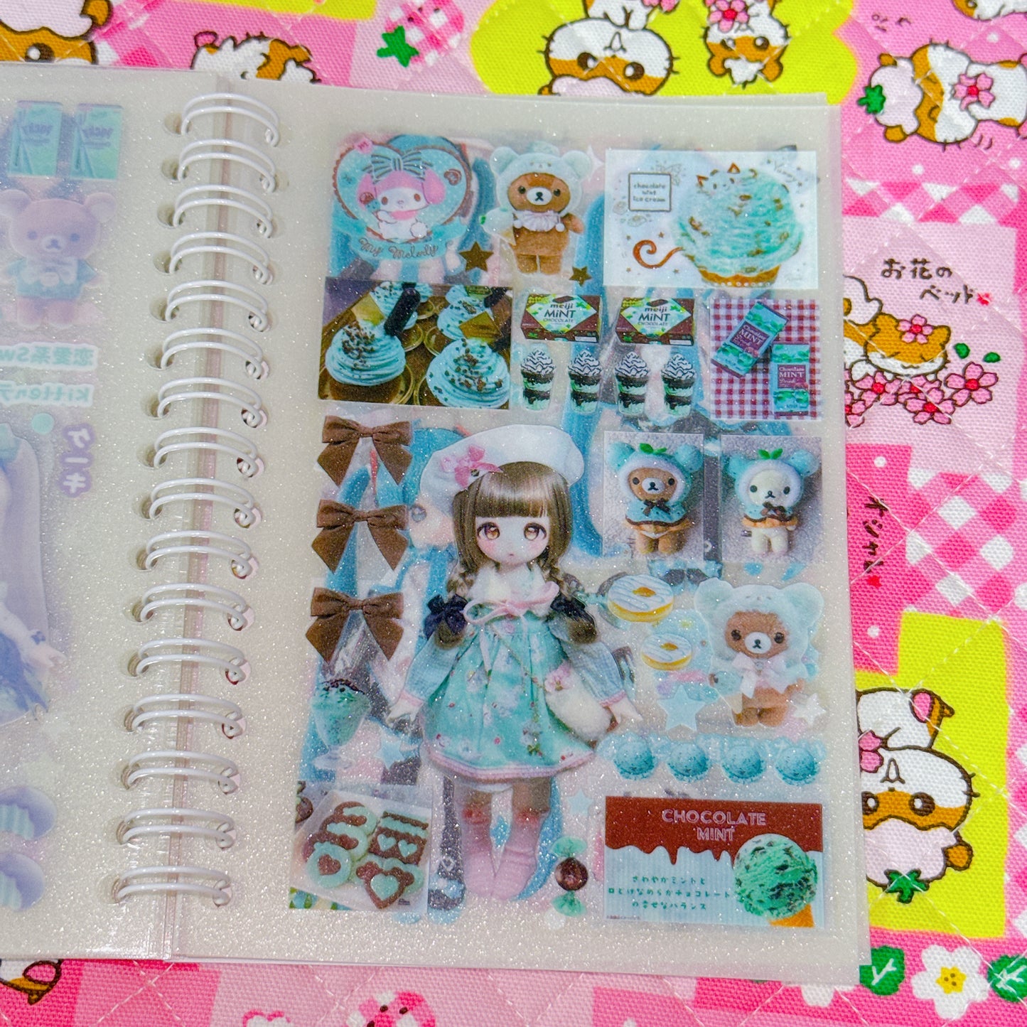 Sticker Book ♡ 30 pages (transparent sand)