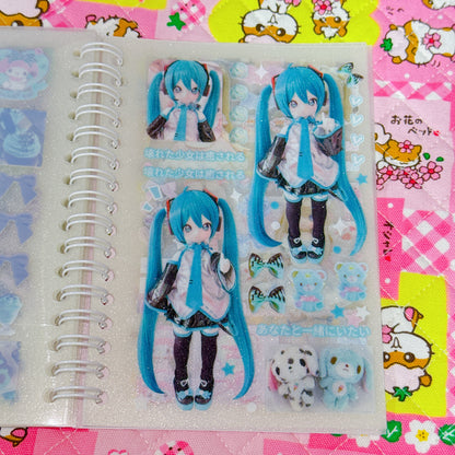 Sticker Book ♡ 30 pages (transparent sand)