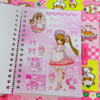 Sticker Book ♡ 30 pages (background sand)