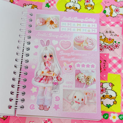 Sticker Book ♡ 30 pages (background sand)