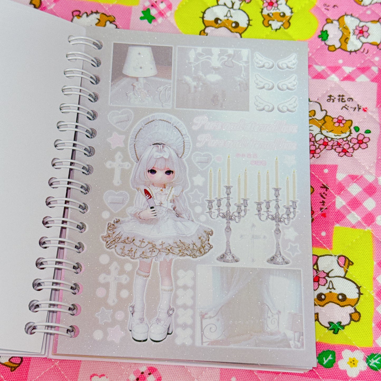 Sticker Book ♡ 30 pages (background sand)
