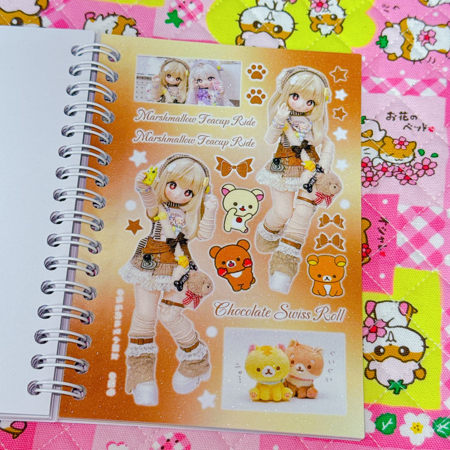 Sticker Book ♡ 30 pages (background sand)