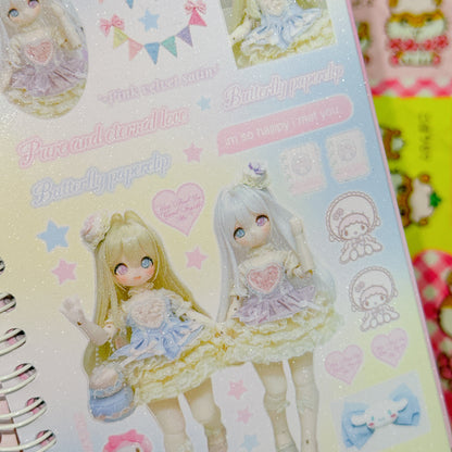 Sticker Book ♡ 30 pages (glossy sand)