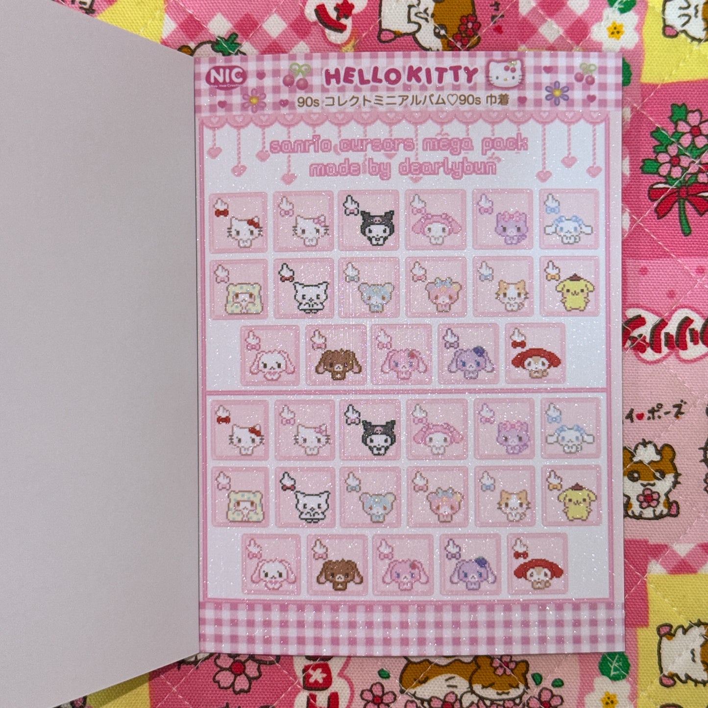 Sticker Book ♡ 37 pages