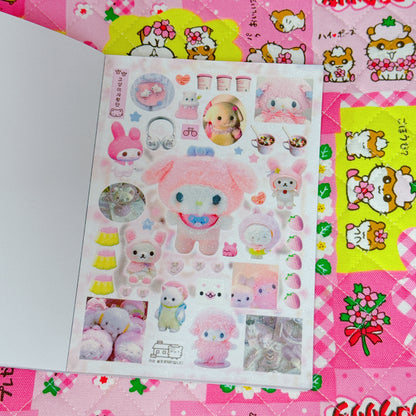 Sticker Book ♡ 35 pages (grainy texture)