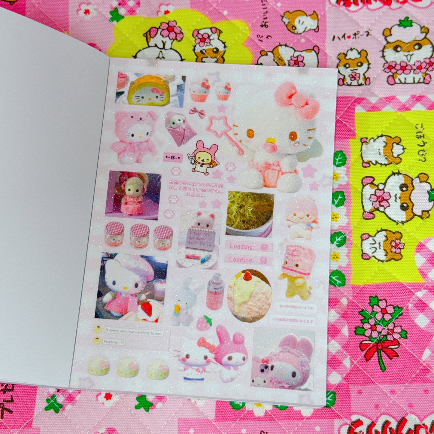 Sticker Book ♡ 35 pages (grainy texture)