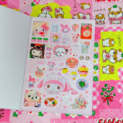 Sticker Book ♡ 35 pages (grainy texture)