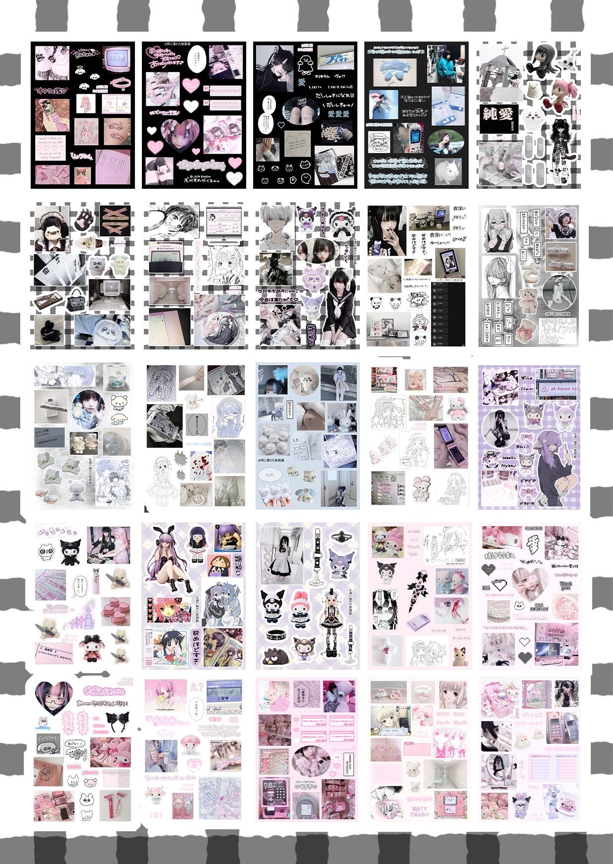 Sticker Book ♡ 46 pages