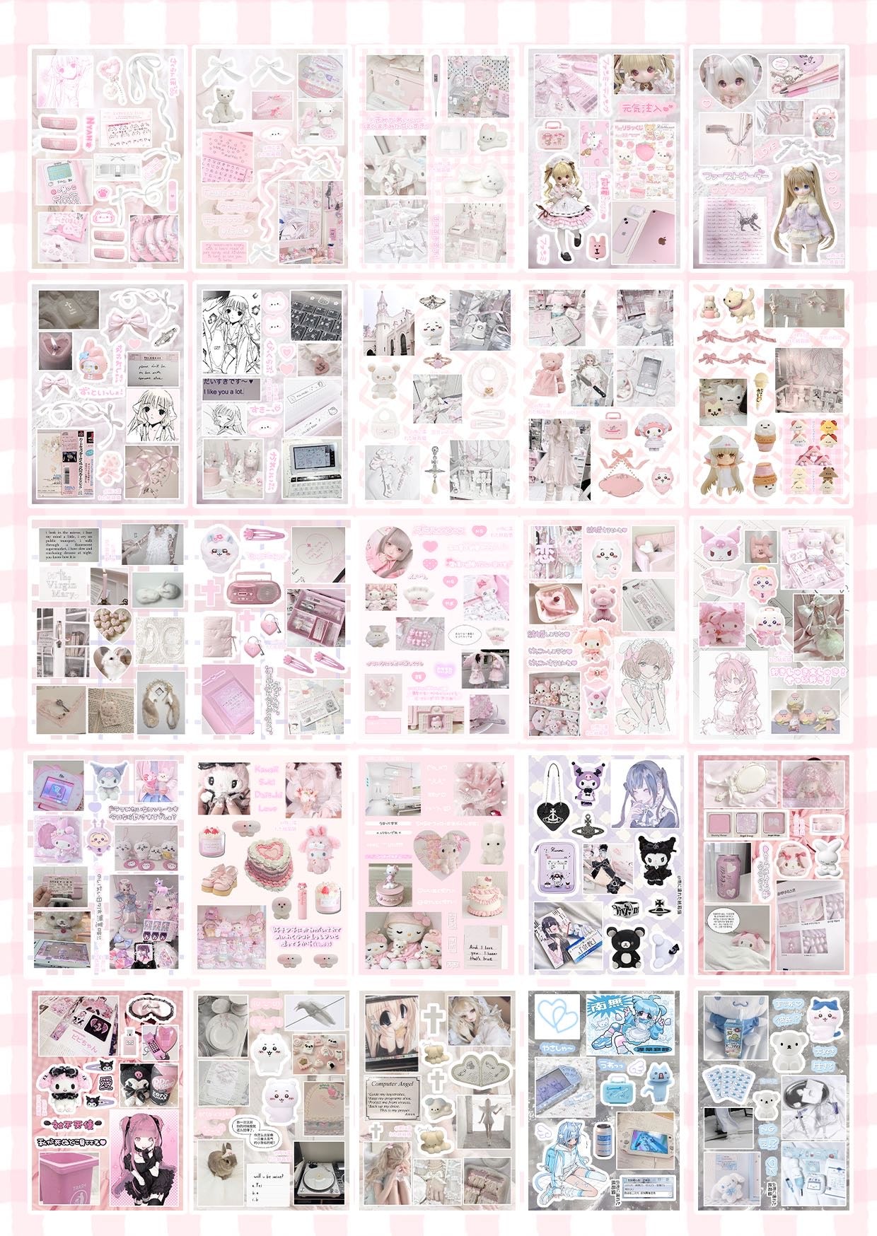 Sticker Book ♡ 55 pages
