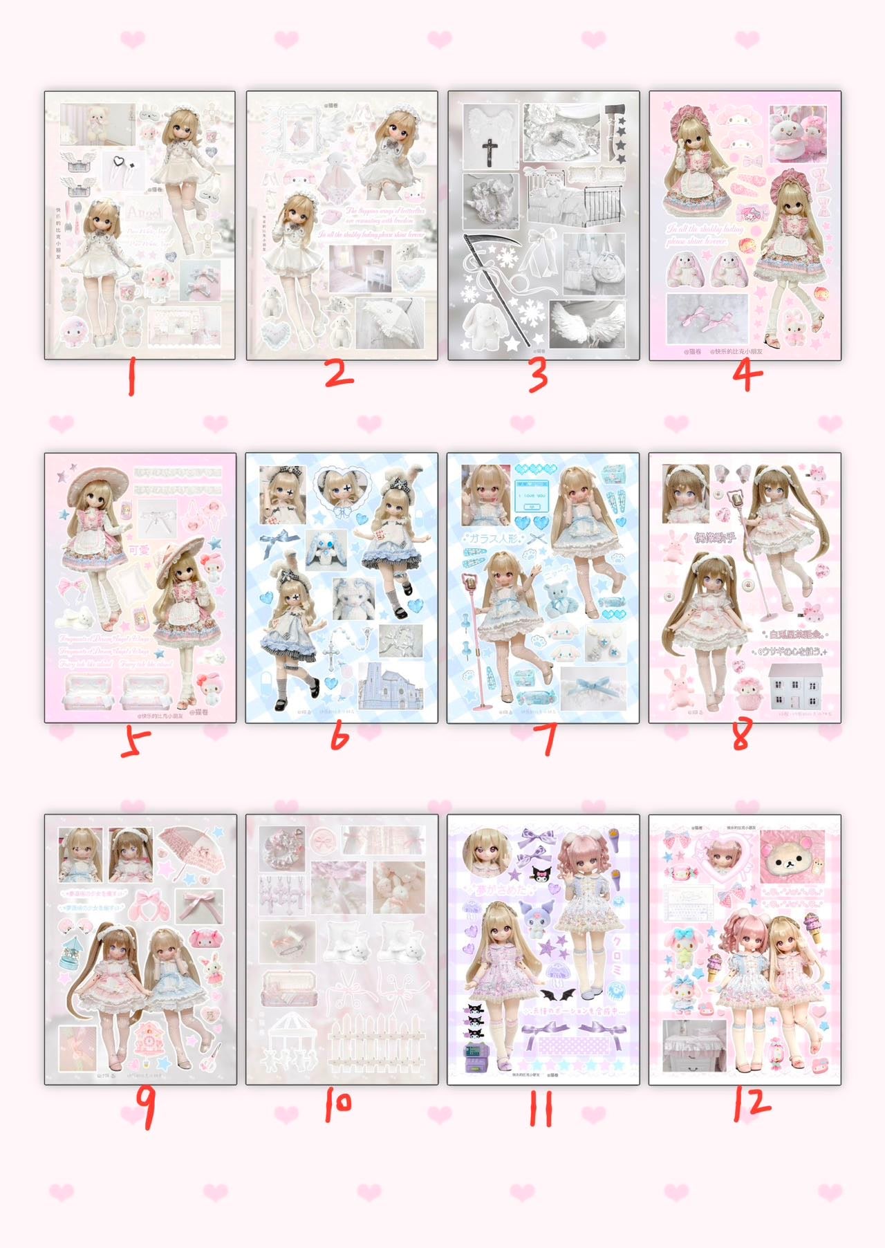 Sticker Book ♡ 30 pages